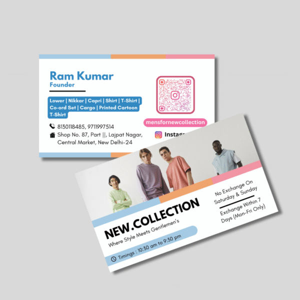 Standard Visiting Card